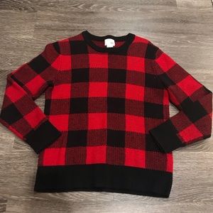CrewCuts Buffalo Plaid Sweater